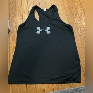 Under Armour black athletic tank top